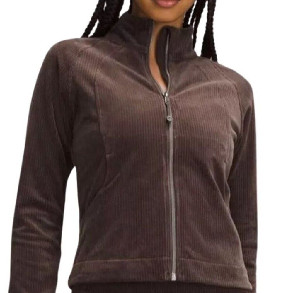 Lululemon Scuba Track Jacket (Velvet Cord) NWT | Size 4